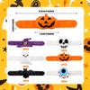 12 PCS Halloween Stuffed Animal Slap Bracelets Plush Animal Slap Bracelets Cute Wrist Slap Band Toy Wrist Animals Wrist Pets Slap Bracelet Wrist Toy for Halloween Birthday Gifts Party Favors 6 Styles view 2