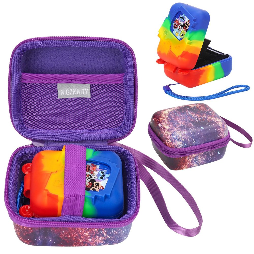 MGZNMTY Carrying Case and Silicone Case for Bitzee Disney Interactive Toy Digital Pet