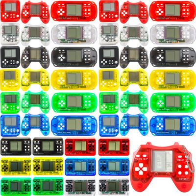 Kugliwa 48 Pack Mini Video Game Party Favors Small Mini Video Game Keychain Handheld Video Game Key chain for Kids Goddie Bag Fillers