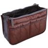 10.2''X3.35''X5.91'' Purse Organizer Insert for Handbags Bag Organizers Inside Tote Pocketbook Multi Pockets (Khaki) view 1