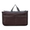 10.2''X3.35''X5.91'' Purse Organizer Insert for Handbags Bag Organizers Inside Tote Pocketbook Multi Pockets (Khaki) view 4