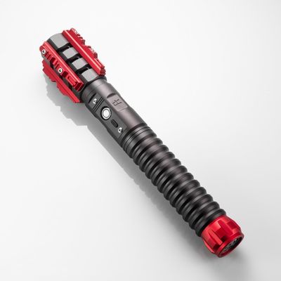 FORCETRON Balrog Smooth Swing Dueling Lightsaber, Motion Control 16 Sound Fonts with Infinite Color Changing 16RGB, Premium Metal Handle Light Saber for Adults and Boys Gift, Medium