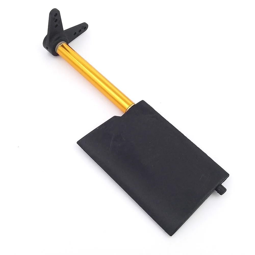 1PC RC Boat Rudder Nylon Submerged Rudder with Servo Arm for 50cm-130cm RC Boat Scale Marine Tug Fishing Wood Boat Model(C)
