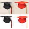 XANHOY High School Graduation Hat Unisex Mortarboard for College University Photography Hat Graduation Ceremony Bachelor Hat view 2