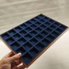 Velvet Numismatic Tray for Antique Coins or Other Small Items (VA-BL) view 1