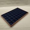 Velvet Numismatic Tray for Antique Coins or Other Small Items (VA-BL) view 4