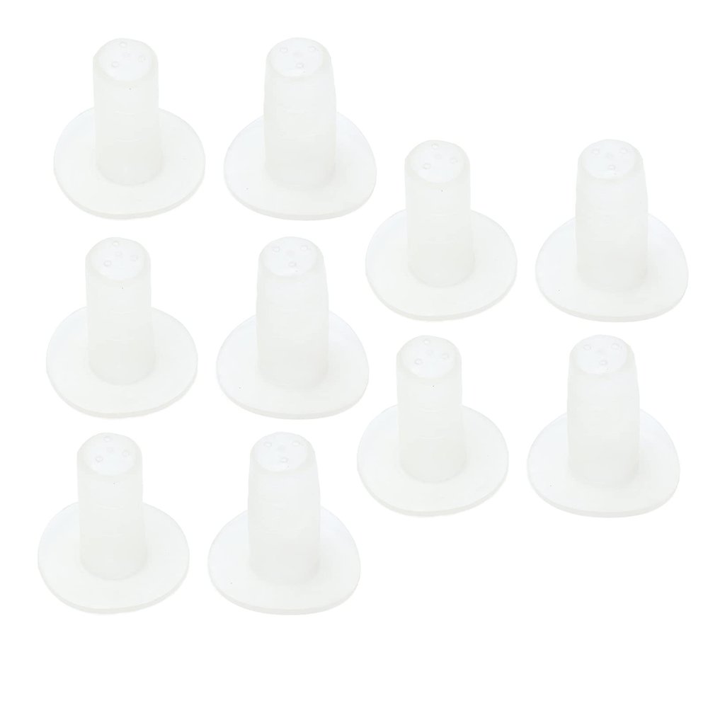 10pcs Calf Milk Nipple,Sheep Goat Lamb Milk Nipples Soft Silicone Livestock Pacifier Feeding Equipment Accessory Orphaned Veal Breed