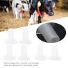 10pcs Calf Milk Nipple,Sheep Goat Lamb Milk Nipples Soft Silicone Livestock Pacifier Feeding Equipment Accessory Orphaned Veal Breed view 3
