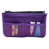 10.2''X3.35''X5.91'' Purse Organizer Insert for Handbags Bag Organizers Inside Tote Pocketbook Multi Pockets (Purple) view 2
