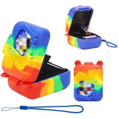 YouKnow Silicone Case for Bitzee Disney Interactive Toy Digital Pet and Case, Protective Skin Sleeve for Bitzee Virtual Electronic Pets Accessories (Case Only) (Colorful)