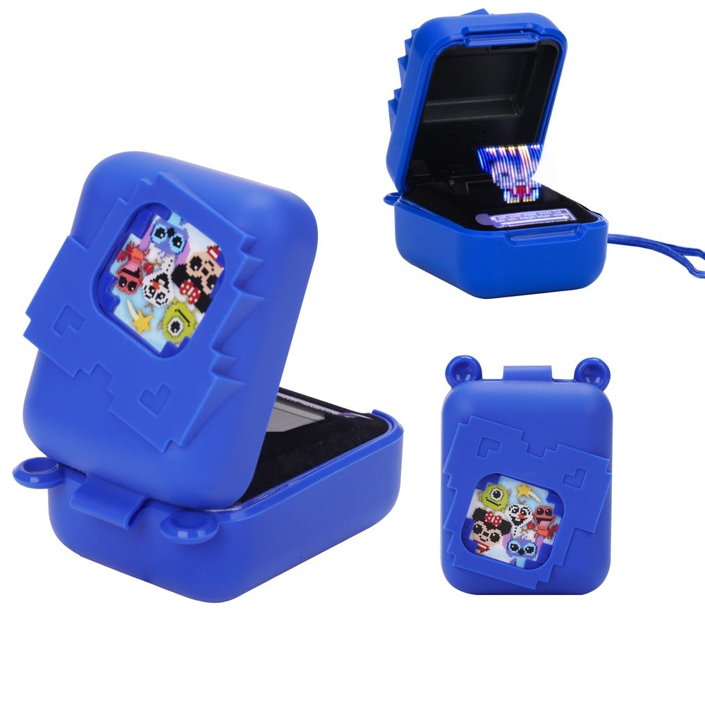 YouKnow Silicone Case for Bitzee Disney Interactive Toy Digital Pet and Case, Protective Skin Sleeve for Bitzee Virtual Electronic Pets Accessories (Case Only) (Blue)