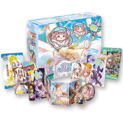 KUPAIDE Flowery Girl - Midsummer Chapter - 1 Box, Anime Collection MEIKA Series Girl Cards Waifu Trading Card (HYSN5-01)