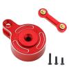 Aluminum 23T Steering Servo Saver + Linkages Tie Rod for 1/10 Arrma 4WD 3s 4s Upgrades Parts (Red) view 1
