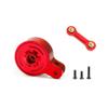 Aluminum 23T Steering Servo Saver + Linkages Tie Rod for 1/10 Arrma 4WD 3s 4s Upgrades Parts (Red) view 3
