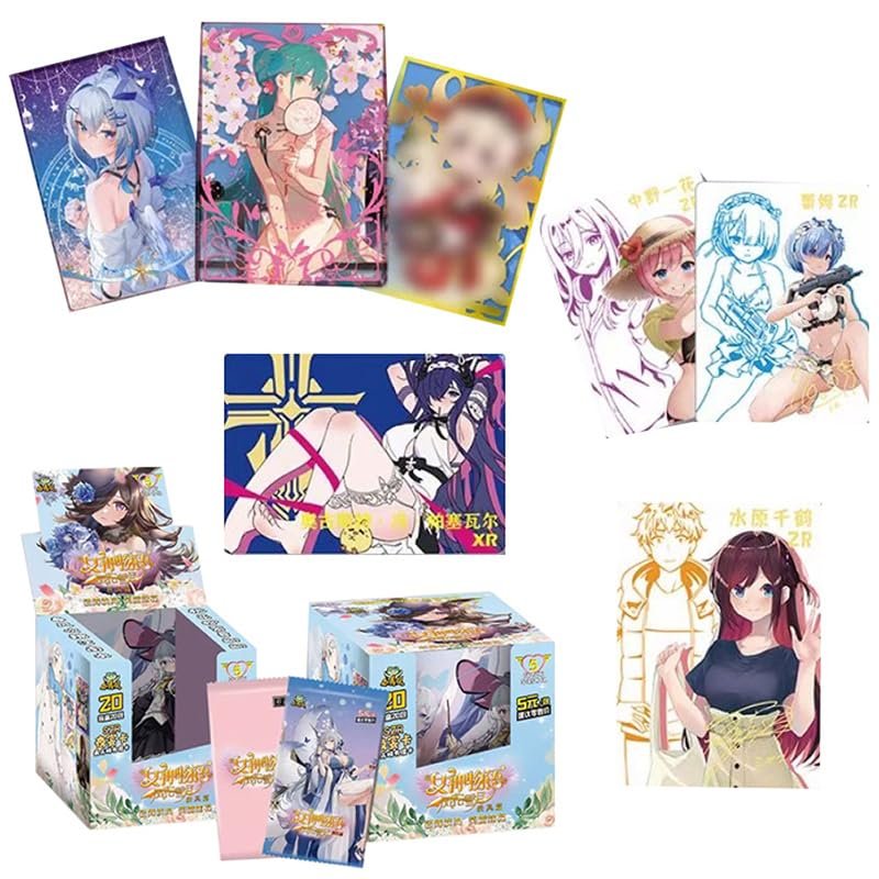 KUPAIDE Anime Collection Cards Girl Cards Goddess Story Waifu Trading Card (ns5-9)