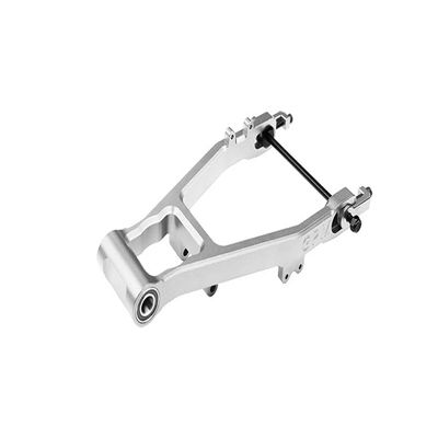 Aluminum 7075 Alloy Chain Tension Rear Swing Arm (Larger Inner Bearings) for LOSI 1:4 Promoto MX Motorcycle Dirt Bike RTR FXR LOS06000 LOS06002 Upgrades - Silver