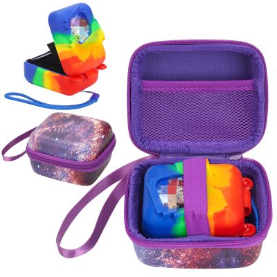 YouKnow Travel Case and Silicone Cover for Bitzee Disney Interactive Toy Digital Pet and Accessories Protective Case (Colorful)