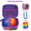 YouKnow Travel Case and Silicone Cover for Bitzee Disney Interactive Toy Digital Pet and Accessories Protective Case (Colorful) view 3