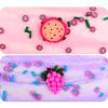 2 Pack Cloud Slime Kit, Cloud Slime with Pink Pitaya Purple Grape Charms, Scented DIY Slime Supplies for Girls and Boys, Stress Relief Toy for Kids' Education, Party Favor, Birthday Gift view 4