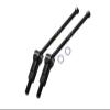 4140 Medium Carbon Steel Front Or Rear CVD Drive Shafts with Aluminum 7075 Wheel Hex for Arrma 1:18 4WD Granite GROM MEGA 380 BRUSHED-ARA2102 / Typhon GROM MEGA 380 BRUSHED-ARA2106 Upgrades - Black view 1