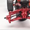 4140 Medium Carbon Steel Front Or Rear CVD Drive Shafts with Aluminum 7075 Wheel Hex for Arrma 1:18 4WD Granite GROM MEGA 380 BRUSHED-ARA2102 / Typhon GROM MEGA 380 BRUSHED-ARA2106 Upgrades - Black view 3