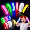 FANL 12 PCS Glow Bracelets, LED Bracelets for Kids and Adults, Glow in The Dark Party Supplies for Music Festival, Festival Camping, Rave Accessories, Light Up Party Favors view 1