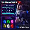 FANL 12 PCS Glow Bracelets, LED Bracelets for Kids and Adults, Glow in The Dark Party Supplies for Music Festival, Festival Camping, Rave Accessories, Light Up Party Favors view 3