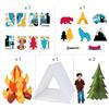 Fun Express Adventure Reading Corner Tent Kit - 54 Pc view 2