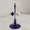 FLCPJGV Educational Solar Light Pressure Windmill Solar Power Crookes Radiometer for Gift, Blue view 2