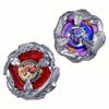 Beyblade X Beat Tyranno 4-70Q & Knife Shinobi 4-80HN Dual Pack Set with 2 Right-Spinning Tops; Authentic Takara Tomy Battle Tops; Games/Toys for Boys & Girls 8+ view 2