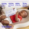 Coterie Baby Wipes, 8 Pack, 448 Count, Unscented Wipes, 99% Purified Water, Plastic-Free & Plant-Derived Fibers, Fragrance Free Hypoallergenic Sensitive Skin Baby Essentials, Clean Ingredients view 2