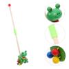Hohopeti Boys and Girls Toy Cartoon Animal Walker Toy Wooden Cart for Learning to Walk view 2