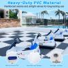 CZGBRO Inflatable Bumper Car Racing Track - Mini Inflatable Race Track with Pump Go Kart Race Pipe Without Bottom(White, 12.5 * 12.5FT) view 2
