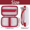 khanka Hard Travel Case Replacement for Anbernic RG Cube Unisoc T820 Handheld Game Console,Case Only.(Grey) view 2