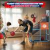 Arcade Basketball Game Set Boy Toys: Indoor Basketball Hoop with 4 Balls Outdoor Sports Toy for Kids 3-12 Years Old Adjustable Height with Air Pump Kid Party Games Birthday Gifts for Boys Girls Teens view 4