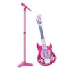 Contixo TG4 Musical Guitar and Microphone Set for Kids, Purple Electric Guitar Toys Starter Kit with Adjustable Height Microphone Stand, Karaoke Toy for Girls, Boys, Toddlers Christmas Birthday Gift view 1