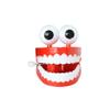 Wind-up Chattering Toy Chomping Teeth Plastic Red Props with Eyes for Party Christmas Halloween Favors Wind-Up Chattering Chomping Teeth with Eyes Wind-Up Chomping Teeth Toy view 3