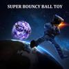 Tendry Extreme Super High Bouncing Ball Moon Shape for Kids of All Ages, Improve Hand-Eye Coordination, Easy to Grip and Catch by Athletes as a Sport Training Balls (4 Pcs) view 4