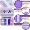 khanka Hard Travel Case Replacement for Anbernic RG Cube Unisoc T820 Handheld Game Console,Case Only.(Purple) view 4