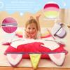 Wbesty Toddler Nap Mat for Kids Sleeping Mat Napping Mats Slumber Bags Foldable and Portable for Boys Girls Kindergarten Daycare Travel Camping,Unicorn Style view 3