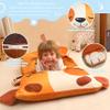 Wbesty Toddler Nap Mat for Kids Sleeping Mat Napping Mats Slumber Bags Foldable and Portable for Boys Girls Kindergarten Daycare Travel Camping,Dog Style view 3