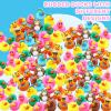 120 Pack Rubber Ducks for Jeeps 2.3 Inch Jeeps Ducks for Ducking Assortment Rubber Duckies Bulk Floater for Toddlers Bath Toys Party Favors Summer Beach Pool Activity view 2