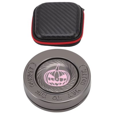 Fidget Spinning Toy Evil Pumpkin Round Lightweight Desk Toy for Boys Girls Anxiety and Stress Relief Killing Boredom and Passing Time