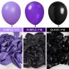 PartyWoo Dark Purple Balloons 123pcs Different Sizes of 18 12 10 5 Inch Royal Purple Balloon Arch Kit Garland for Birthday Baby Shower Graduation Anniversary Bachelorette Party Decorations Purple-Y16 view 3