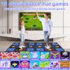 Damcoola Dance Mat for Adults and Kids - Plug and Play TV Electronic Dance Mat Game, Wireless Dance Pad, Fun Dance Fitness Games for Kids, Christmas and Boys and Girls Birthday Gift Ideas, Blue view 3