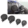 RC Car Light Cover, 4 pcs Plastic RC Round LED Light Shade Black Universal Lampshade LED Light Kit for Axial SCX10 D90 Scale RC Crawler Car view 3