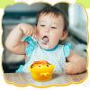 Nuogo 4 Packs 304 Stainless Steel Baby Bowls with Silicone Sleeve Kids Toddler Food Bowls with Suction Anti Slip Cute Animal safe Design for Baby Feeding Soup Noodle Pasta Snack view 2