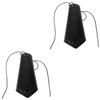 GALPADA 2 Pcs Punk Style Wrist Band Weaving Wrist Band Men's Gothic Punk Braided Bracelet view 1
