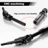 OGRC Extreme Heavy Duty CVD U-Joint Steel Driveshaft for Traxxas Slash/Stampede/Hoss/Rustler VXL 4X4 Platinum Ultimate Update Parts 1/10 RC Truck Upgrades Parts Replace #6851 (Front) view 4