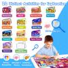 Baobrava Search and Find Game Books - Preschool Learning Activities for Kids Age 3-8, Travel Games for or Road Trip Car Airplane, Educational Seek Activity Birthday Gifts for Boys and Girls view 4